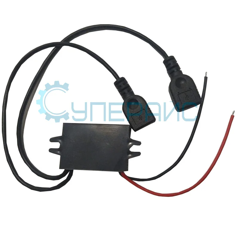 Понижающий преобразователь RCNUN GYEC-DC0503 двумя USB портами фото 2