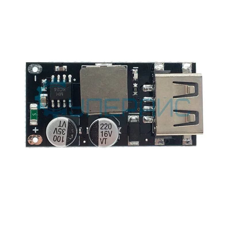 USB модуль зарядки MH-KC24 с поддержкой QC 3.0/2.0 фото 2