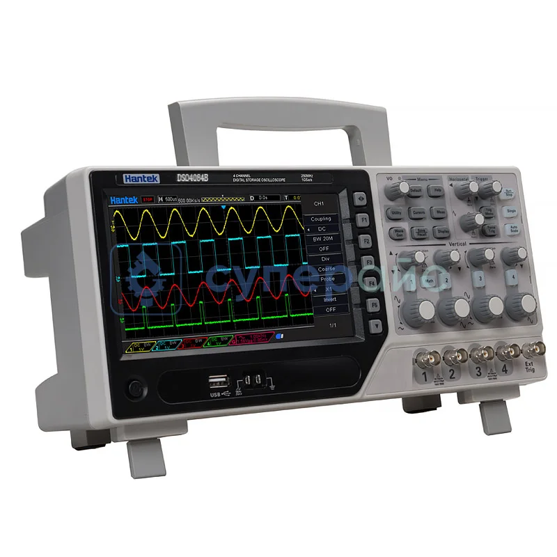 Цифровой настольный осциллограф Hantek DSO4084B фото 1