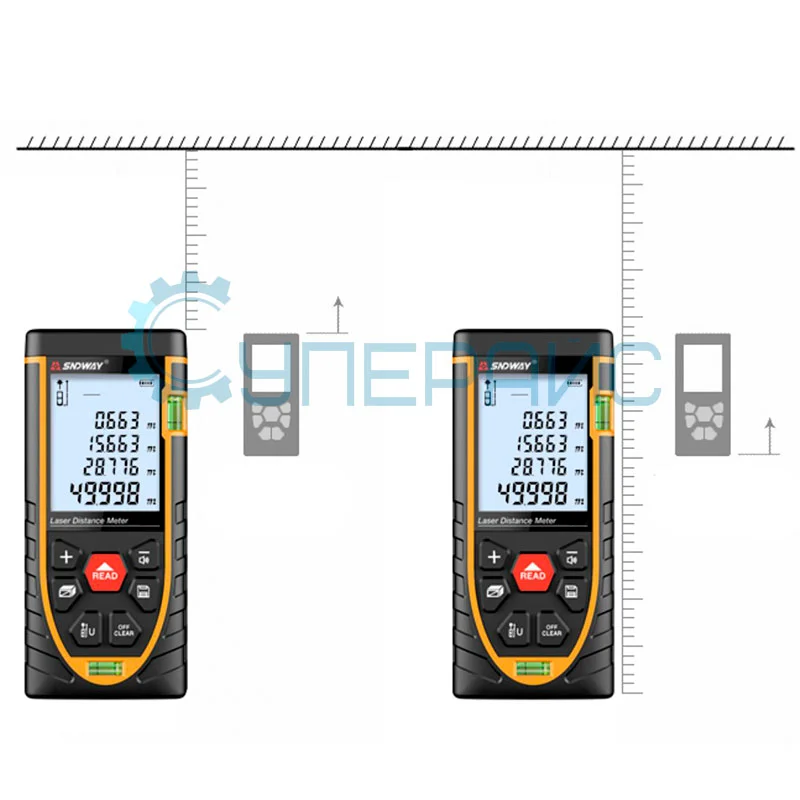 Лазерный дальномер SNDWAY SW-M70 фото 2