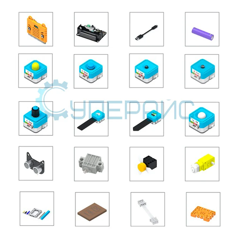 Набор для сборки KittenBot Educational Kit micro:bit v2.0 фото 4