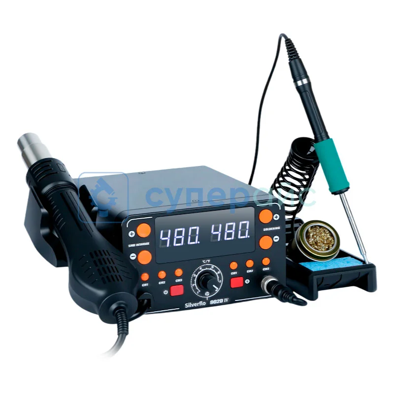 Термовоздушная паяльная станция Silverflo 902D IV фото 2