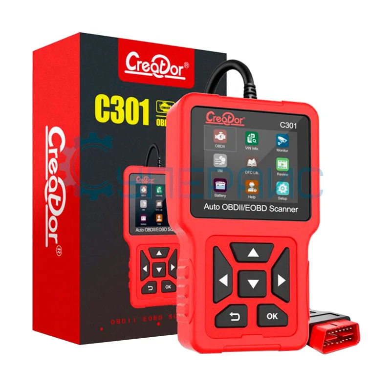 Считыватель кодов автомобиля Creator C301 (русский язык) фото 1