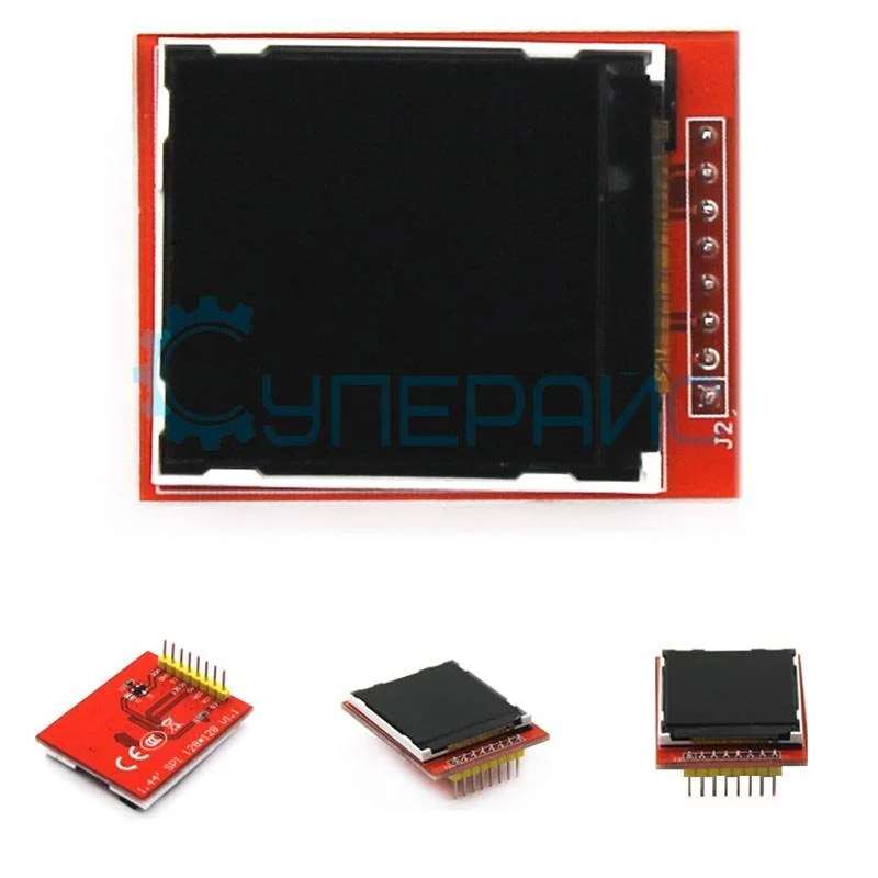 Цветной TFT-дисплей 1.44 дюймов на базе ST7735S фото 2