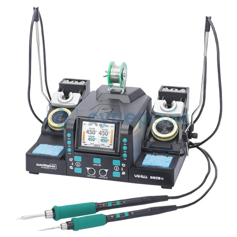 Контактная паяльная станция YIHUA 982D-II фото 1
