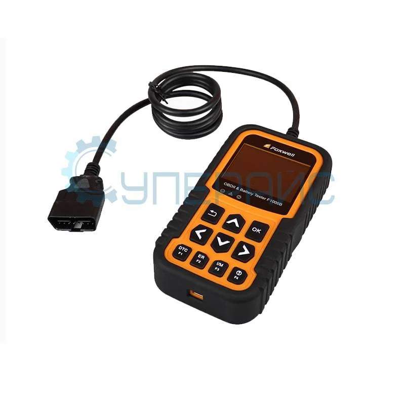Анализатор аккумуляторов и считыватель кода OBD Foxwell F1000B фото 1