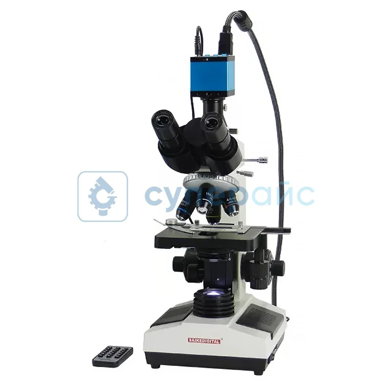 Биологический микроскоп Saike Digital SK2009HDMI-T фото 1