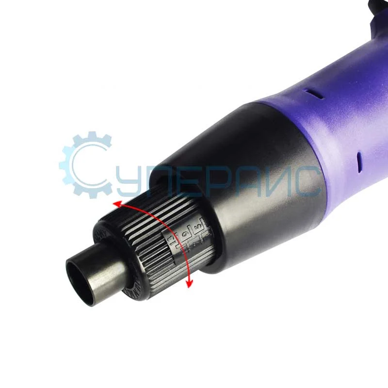 Электрическая отвертка Oushen OS-500 с набором бит и пружинным балансиром (шестигранные биты) фото 2