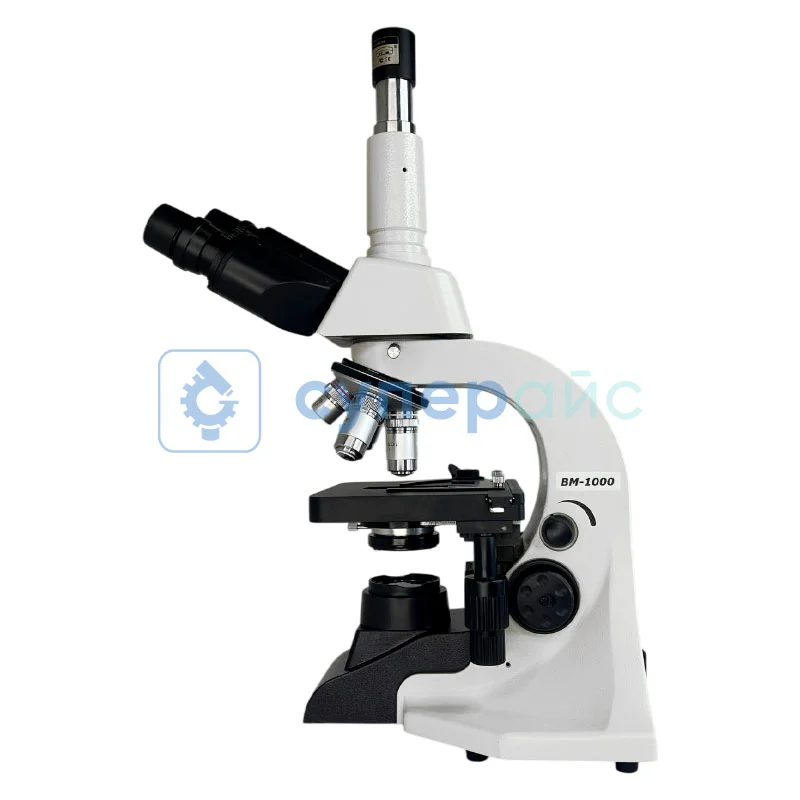 Научно-исследовательский микроскоп JNOEC BM1000 с тринокулярной камерой фото 2