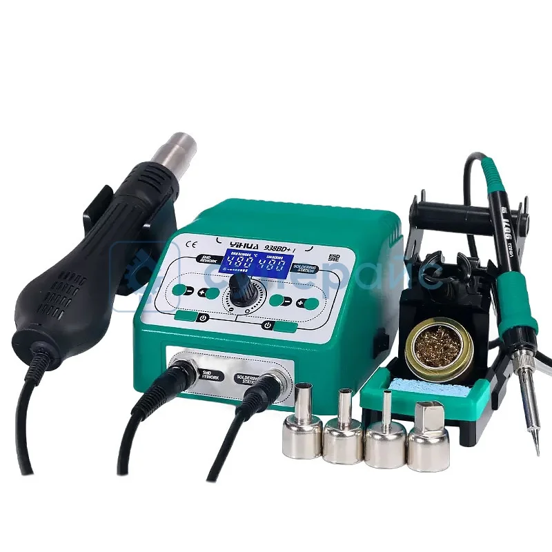 Паяльная станция термовоздушная YIHUA 938BD+I фото 1