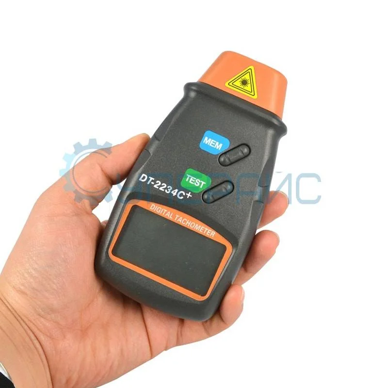 Бесконтактный тахометр DT2234C+ оптический фото 5