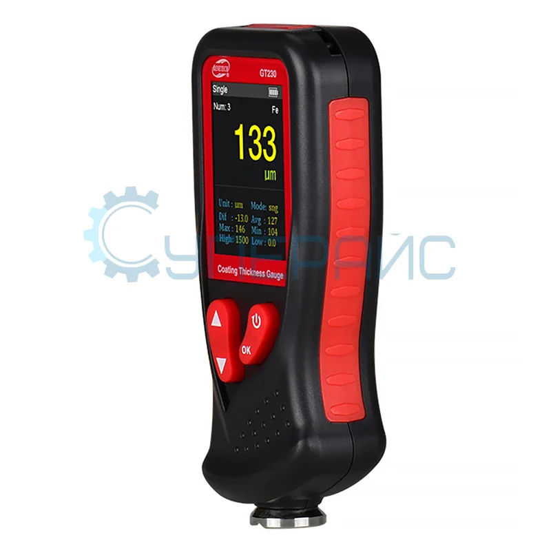 Толщиномер Benetech GT230 с цветным HD дисплеем фото 2