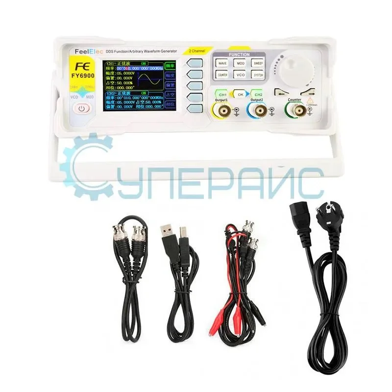 Генератор сигналов высокой частоты FeelTech FeelElec FY6900-60M фото 6