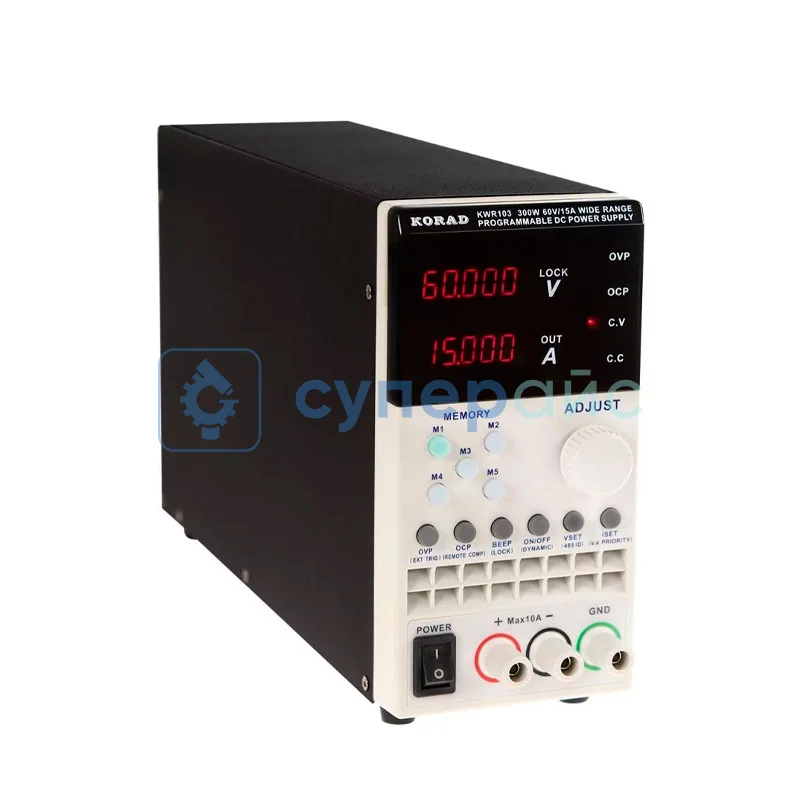 Лабораторный блок питания Korad KWR103 (60В, 15А) фото 1