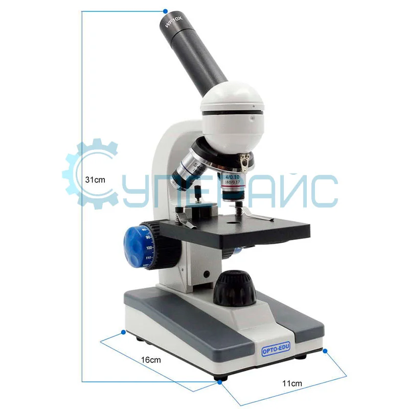 Монокулярный микроскоп Opto-Edu A11.1323 фото 7