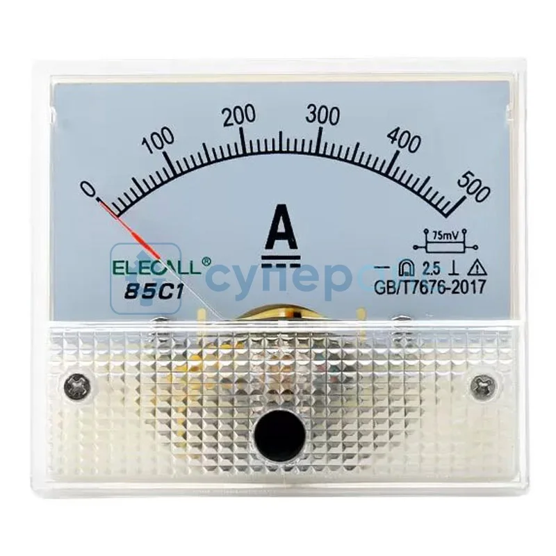 Амперметр ELECALL 85C1-500 А фото 1