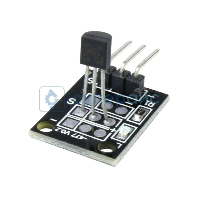 Датчик температуры ELECFANS DS18B20 фото 1