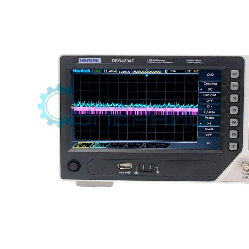 Запоминающий осциллограф Hantek DSO4204C (4 канала, 200 МГц) фото 4