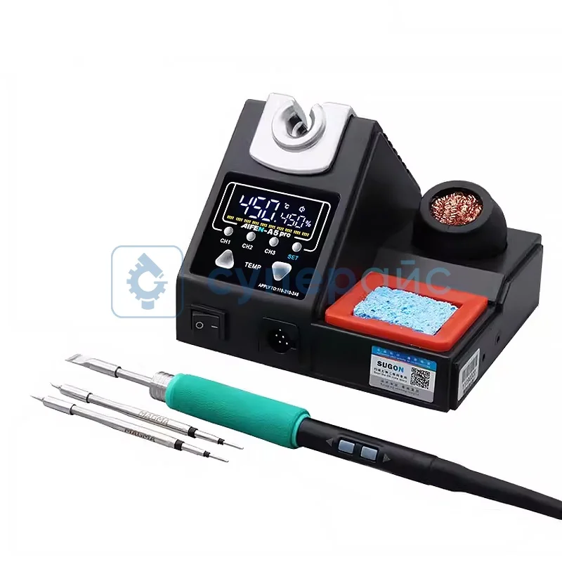 Паяльная контактная станция AIFEN A5Pro с паяльником C245 фото 1