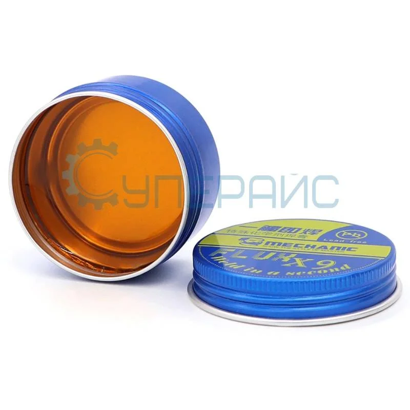 Безгалогеновый флюс MECHANIC X9 (20 г, в банке) фото 1