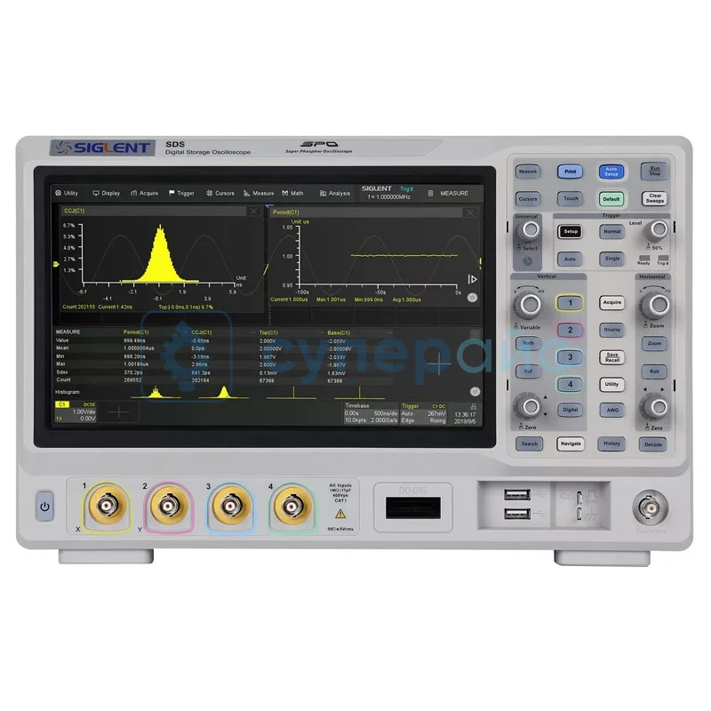 Осциллограф Siglent SDS2204X Plus фото 1