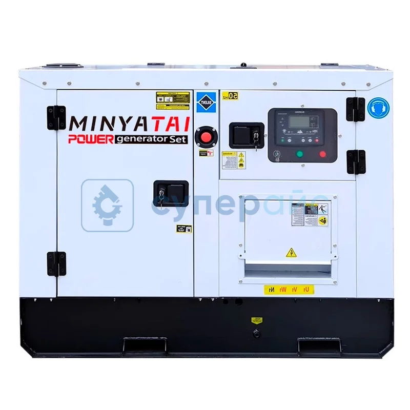 Генератор MINYATAI 25 кВт в шумозащитном корпусе 220/380 В четырехцилиндровый фото 1