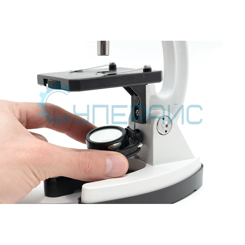 Микроскоп Supereyes MyLab M10 100x-1200x с набором для опытов и микропрепаратами, без кейса фото 18