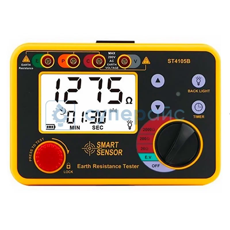 Тестер заземления Smart Sensor ST4105B фото 1