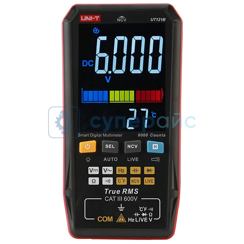 Тестер-мультиметр UNI-T UT121B фото 1