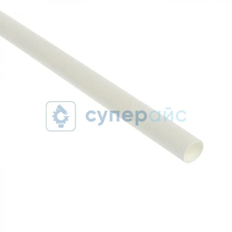 Белая трубка термоусадочная 16мм/5м фото 1