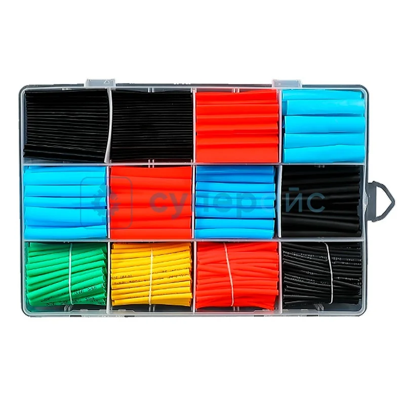 Набор термоусадочных трубок 750 шт фото 1