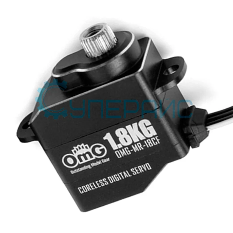 Сервопривод OMG-MR-18CF (180°, 1.8 кг*см) фото 1