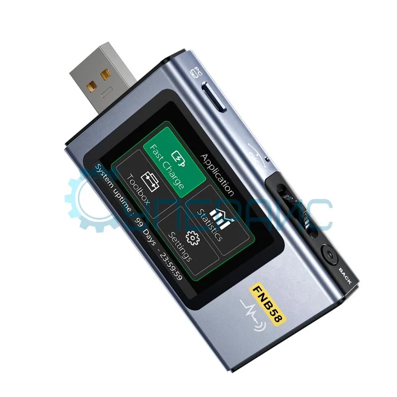 USB-тестер FNIRSI FNB58 с Bluetooth модулем фото 3