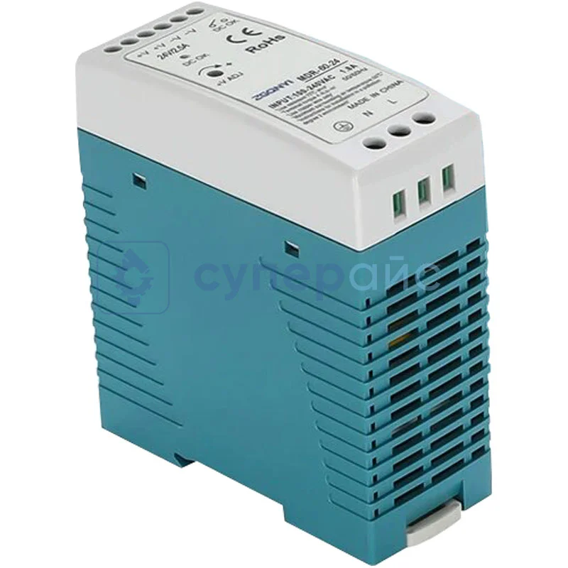 Источник питания на ДИН-рейку ZGQNYI MDR-40-12 фото 2