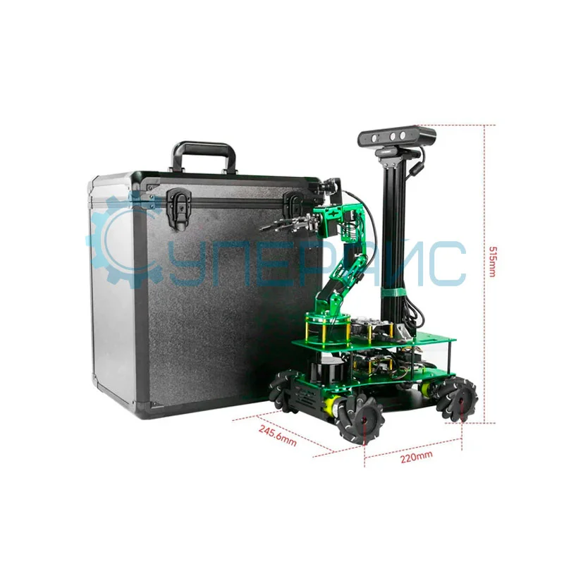 Робот с сенсорным дисплеем Yahboom ROSMASTER X3 PLUS ROS Robot (без контроллера Jetson Nano) фото 3