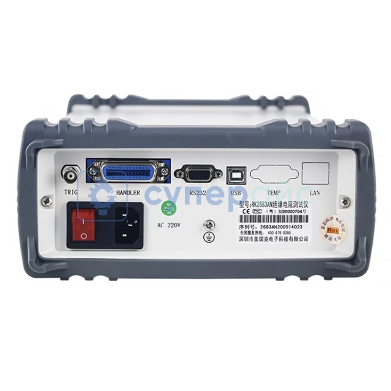 Цифровой тестер изоляции Rek RK2683AN фото 2