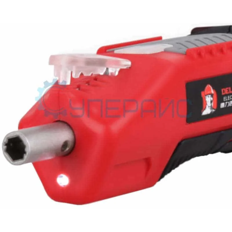 Аккумуляторная отвертка Delixi DP33ZT с кейсом фото 2