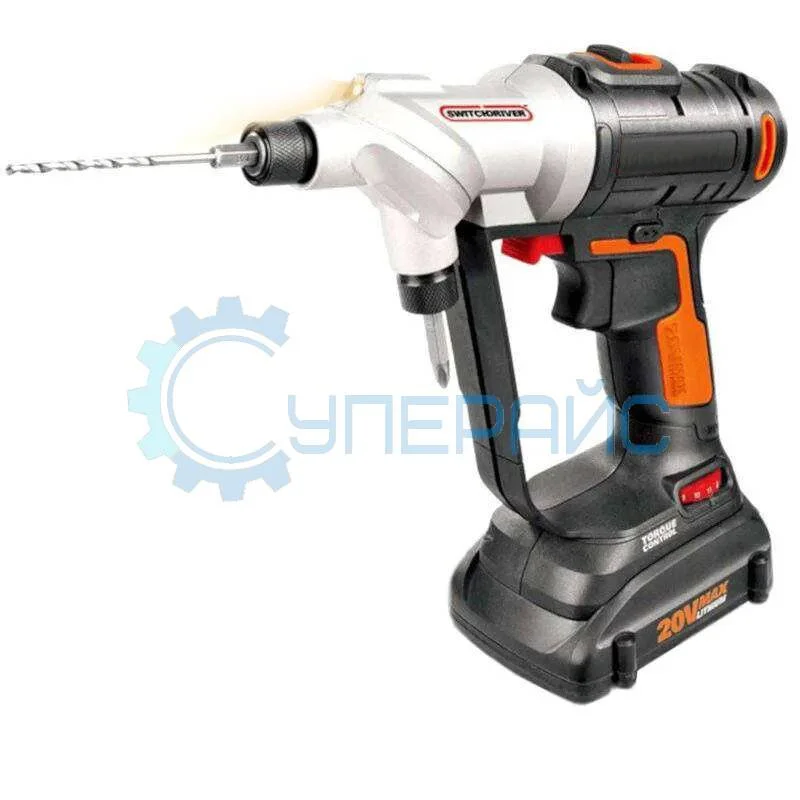 Дрель-шуруповерт с двумя патронами и сумкой фото 1