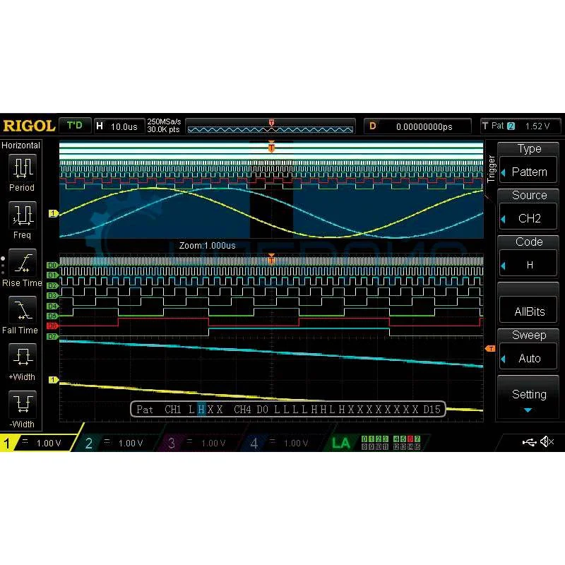 Четырехканальный цифровой осциллограф RIGOL DS1074Z фото 6