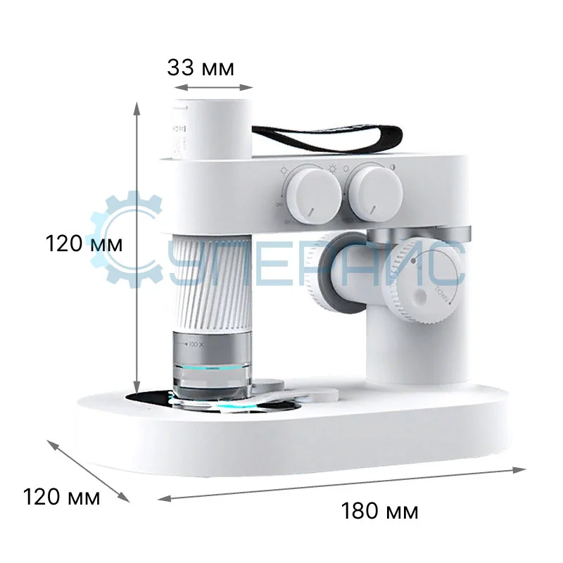 Цифровой школьный микроскоп PHONEFIX XZ1084 фото 7