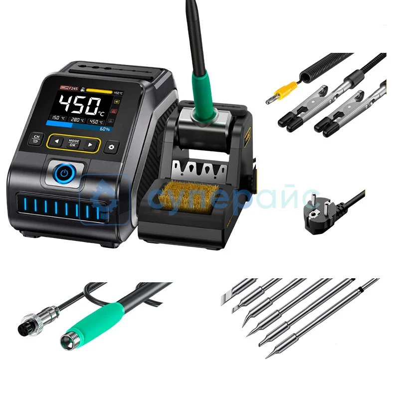 Станция паяльная FNIRSI DWS-200 245F фото 4