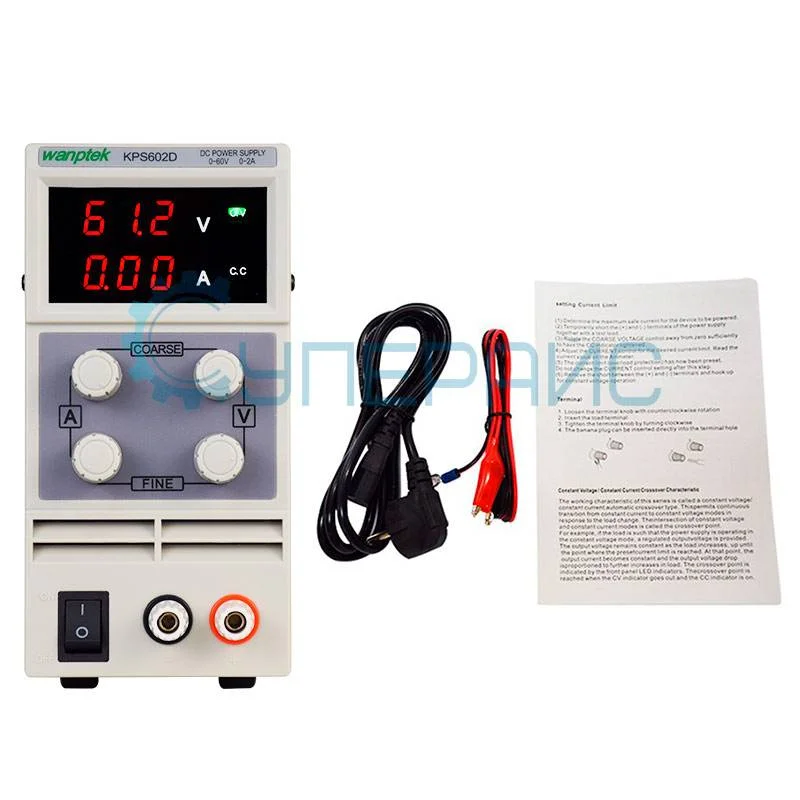 Мини блок питания постоянного тока Wanptek KPS602D (60В, 2А) фото 6