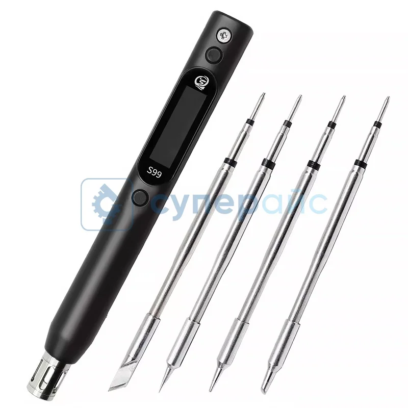 Электрический паяльник SEQURE S99 c набором жал фото 1