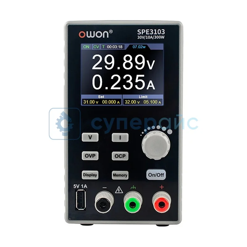 Одноканальный источник питания OWON SPE3103 фото 1