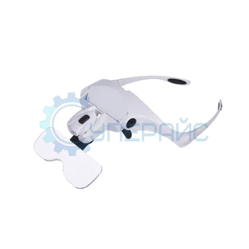 Очки бинокулярные Magnifier 9892B2 с Led подсветкой фото 1