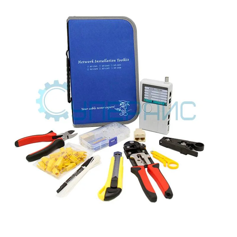 Набор инструментов для сетевого оборудования Noyafa NF-1302 фото 6