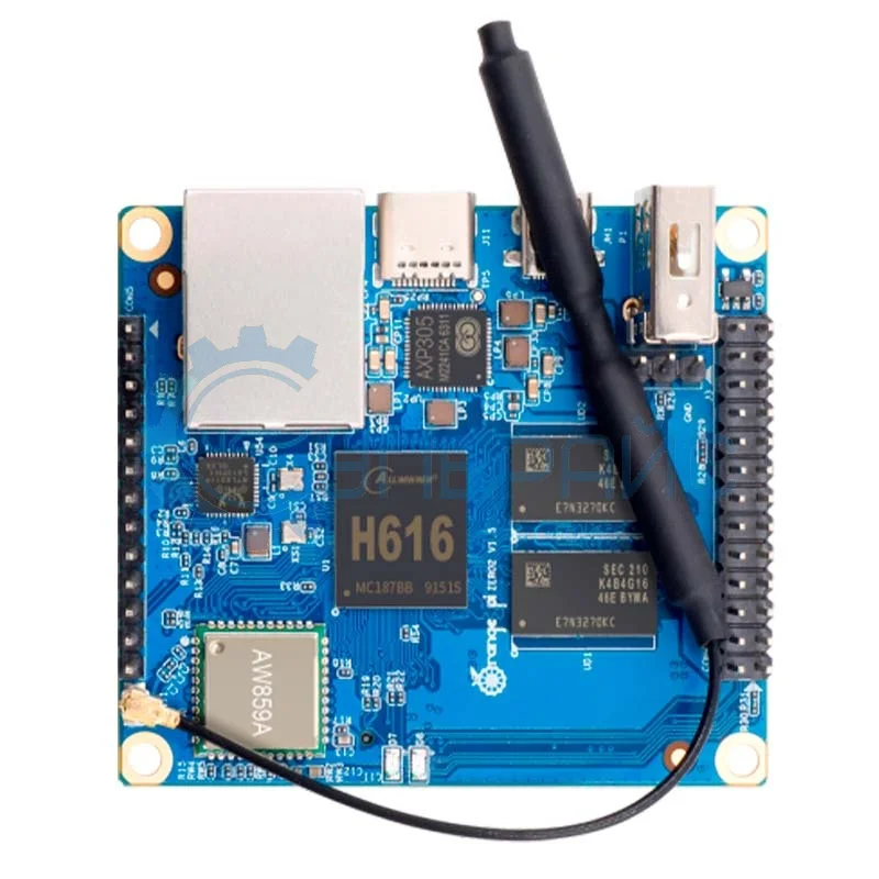 Миникомпьютер Orange Pi Zero 2 (четырехъядерный, 64-бит Cortex-A53) фото 1