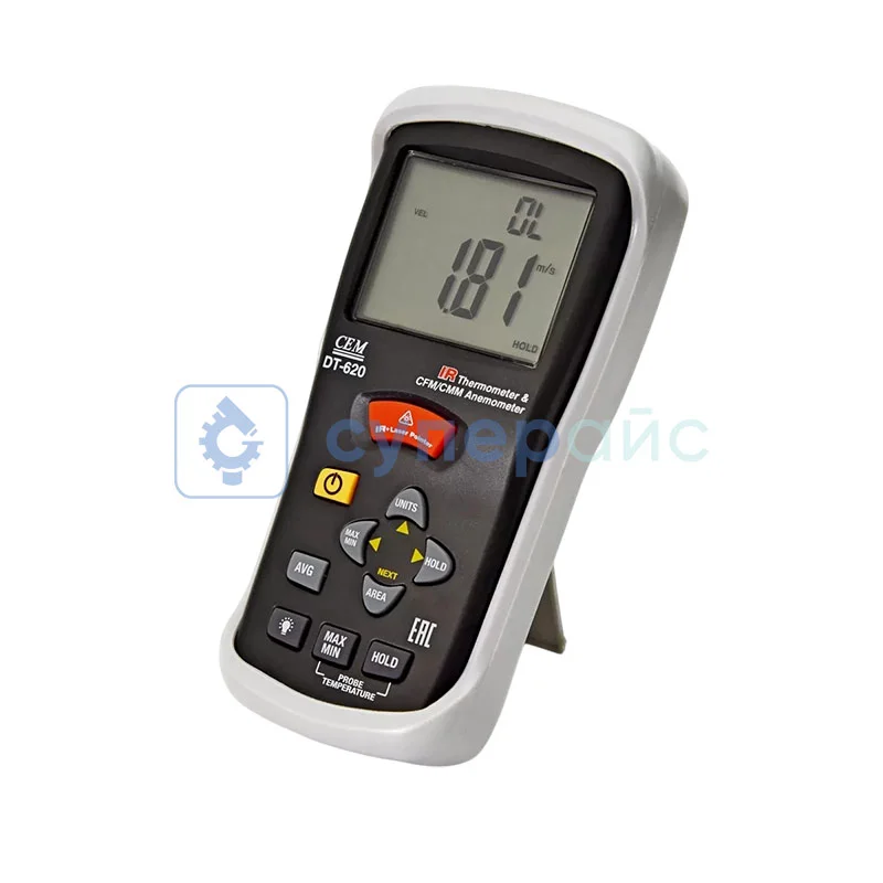 Цифровой термоанемометр CEM DT-620 фото 1