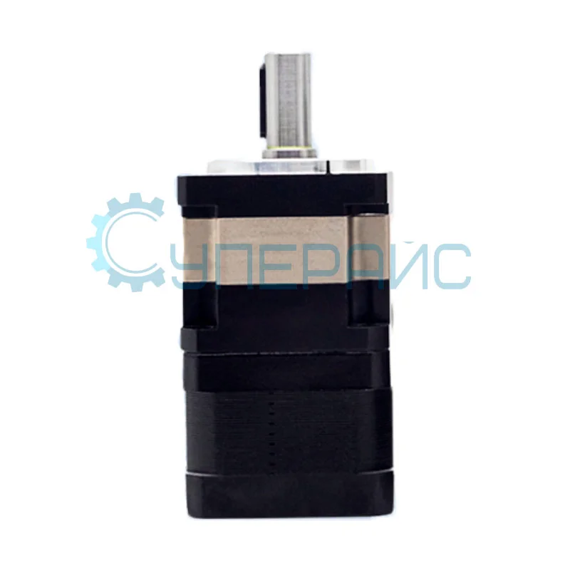 Мотор шаговый высокоточный с планетарным редуктором в квадратном корпусе UMot 42HSC1409 (1:16) фото 3