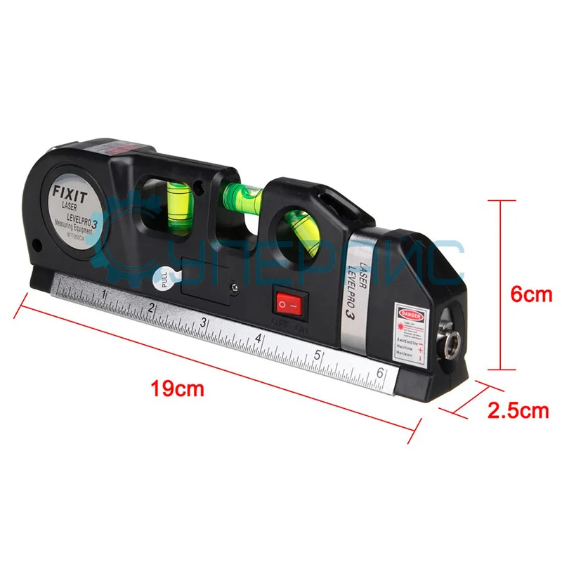 Двухлучевой уровень Laser LevelPro3 с магнитным основанием на штативе фото 11